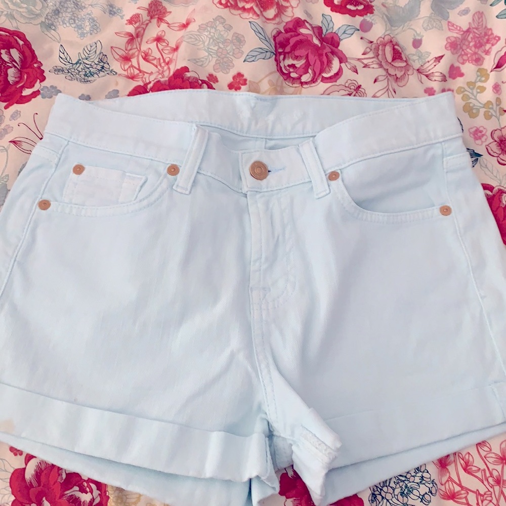 NWOT 7 for all mankind Jean shorts